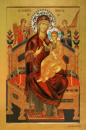 Чудотворная Икона Киев Всецарица Пантанасса